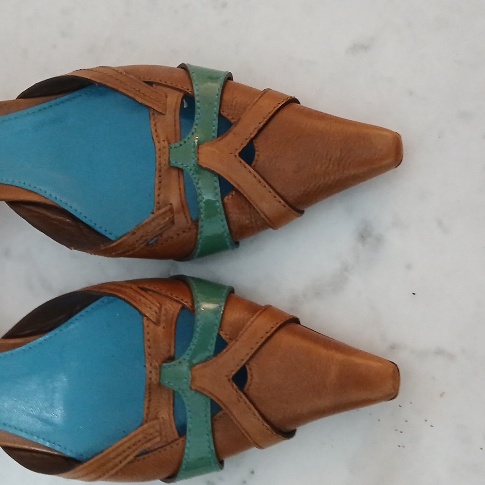 Prada Brown Leather Women's Shoes - Picture 3 of 9